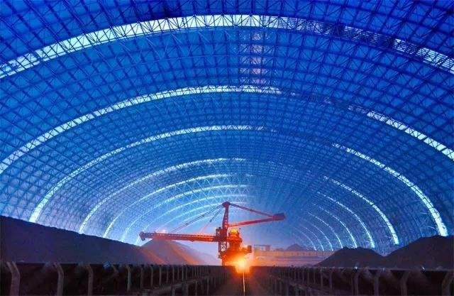 金华亿优钢构工程师为您解析原料场封闭技术的特点和类型